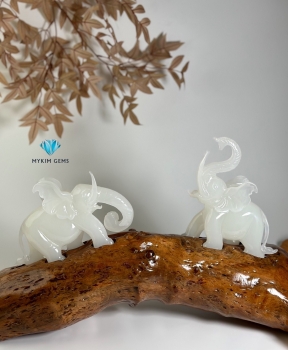 Tượng Voi Phong Thuỷ-Song Tượng Ss3